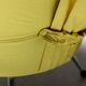 Chair Marco Zanuso Martingala - Bright yellow cotton fabric
