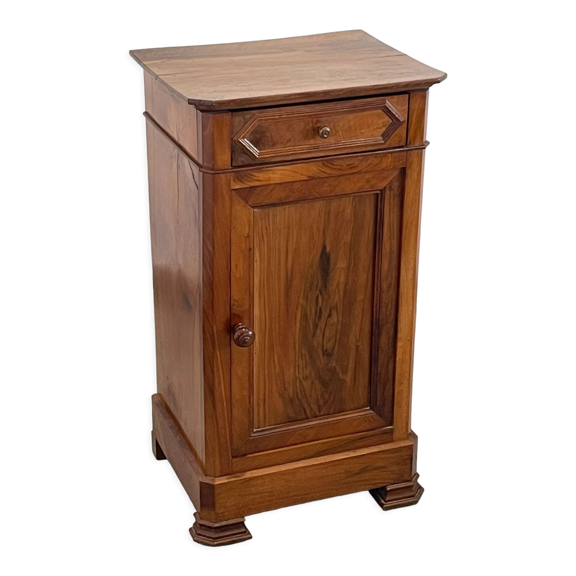 bedside table, Louis Philippe bedside table