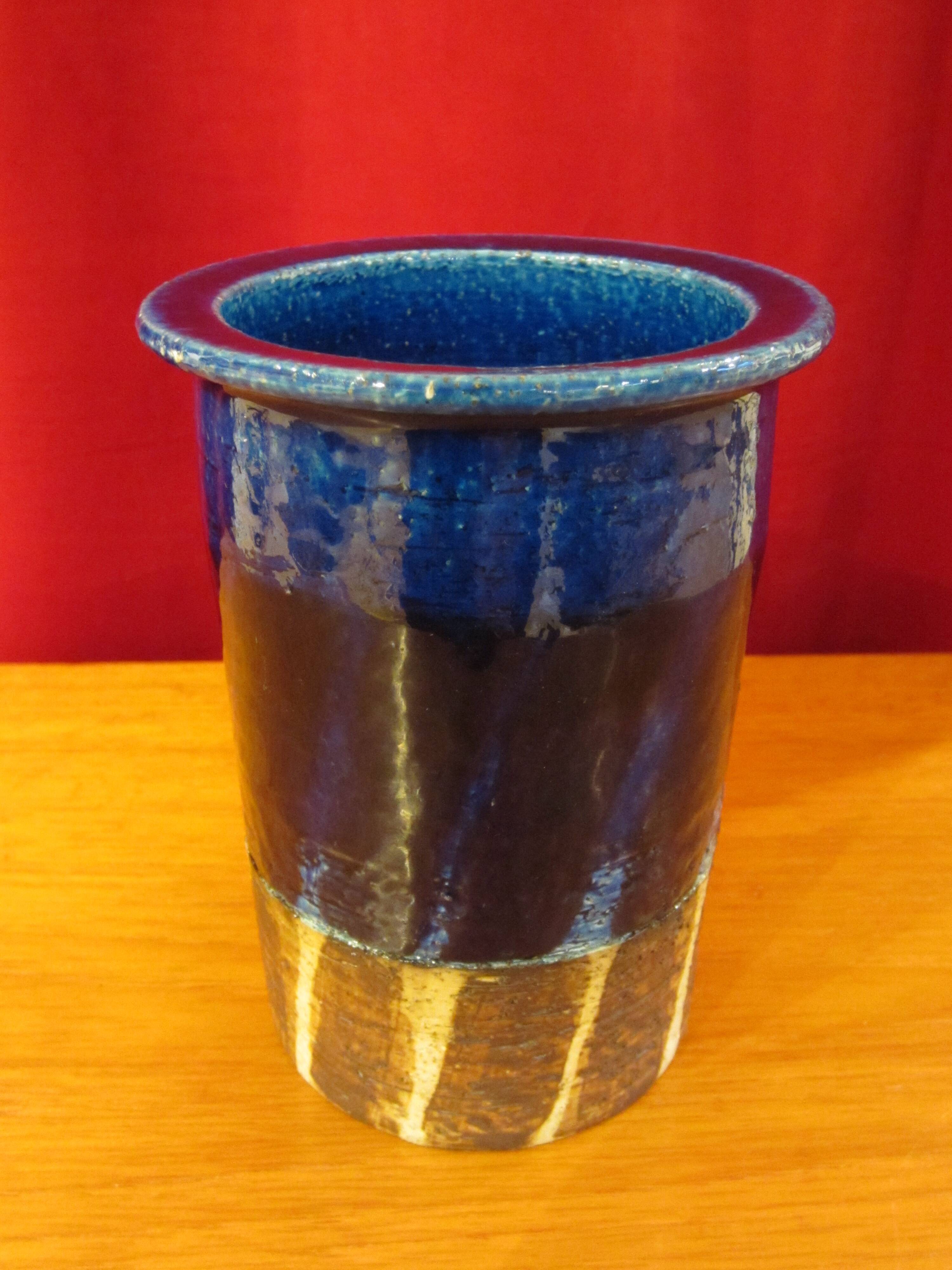 Scandinavian ceramic vase by Inger Persson for Rörstrand Ateljé