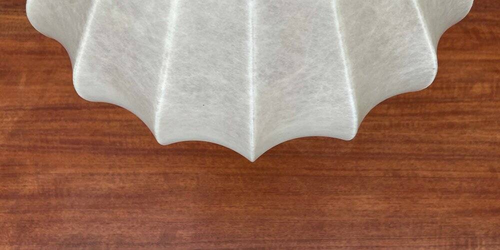 Mid-Century Modern Suspension Cocoon by Friedel Wauer for Goldkant Leuchten, Germany, 1960s