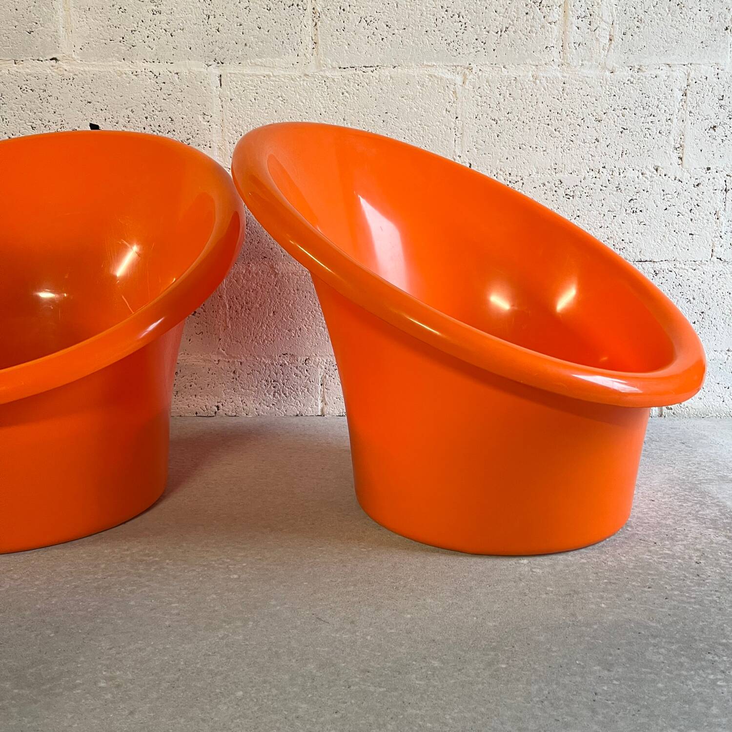 Pair of SKOPA armchairs by Ole Gjerløv-Knudsen & Torben Lind for IKEA 1970