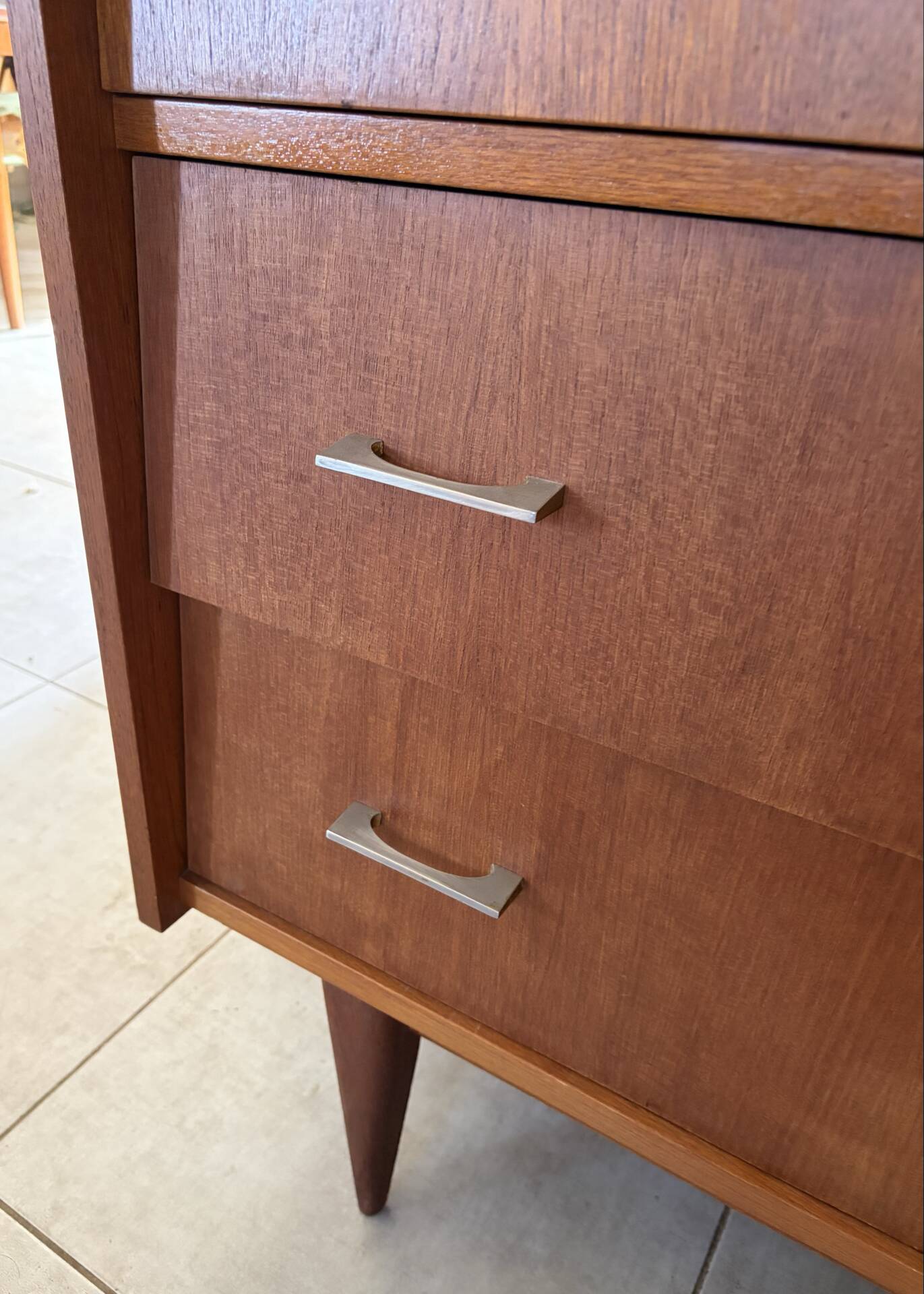 Vintage Scandinavian library secretary