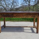 Restored solid oak farmhouse table