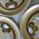 8 Sarreguemines stoneware dessert plates, Chamonix model, very good condition
