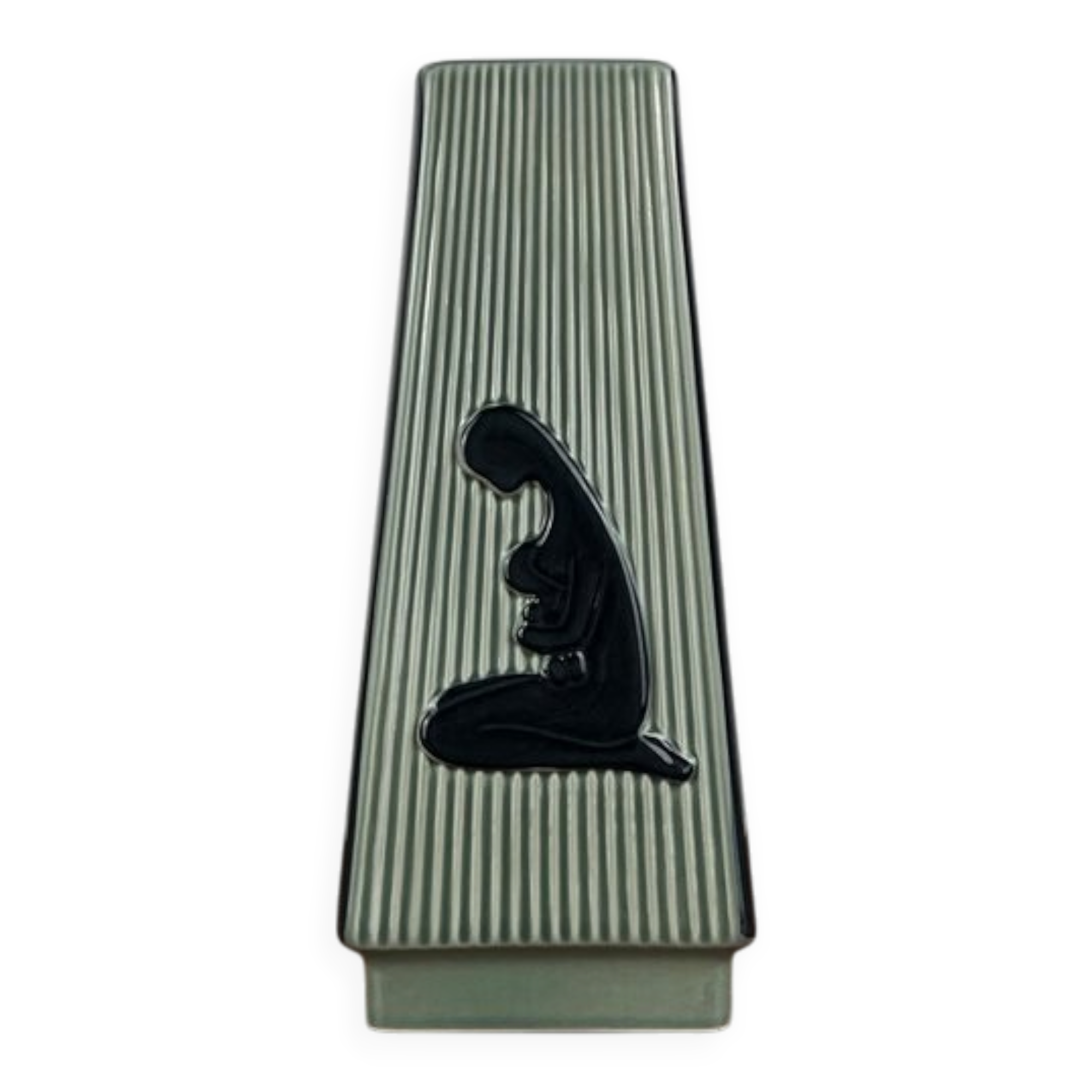 Vase de poterie d'atelier danois Mid-Century de la série You and I par Svend Aage Holm Sørensen pour Søholm, années 1950