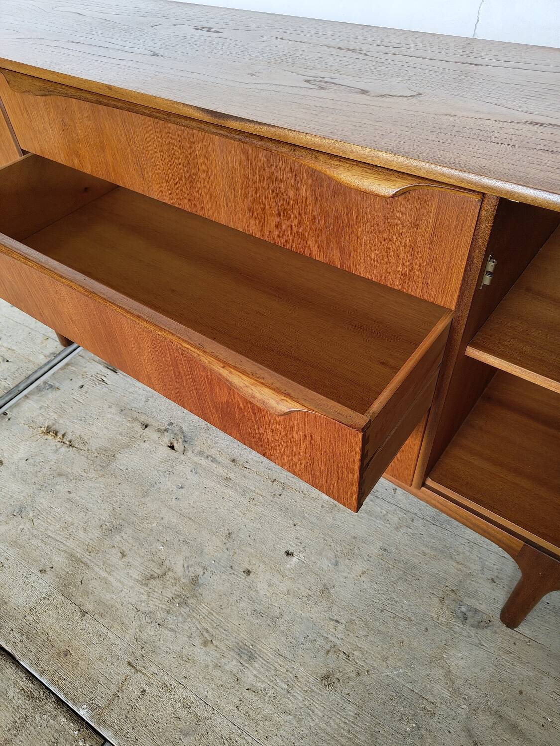Scandinavian style teak sideboard from the 60s
