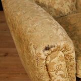 Pair of design armchairs in velvet from the 50s