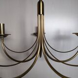 CVL (Val de Loire Creations) ~ Chandelier ~ Chatelet Collection - 5 lights ~ Burnished brass - 21st century