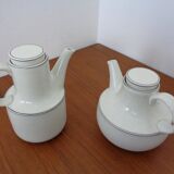 Swedish Birka Teapot & Coffeepot by Stig Lindberg for Gustavsberg, 1960s, Set of 2