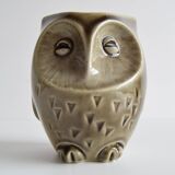 Tirelire en céramique en forme de hibou par Ditmar Urbach, années 1960.