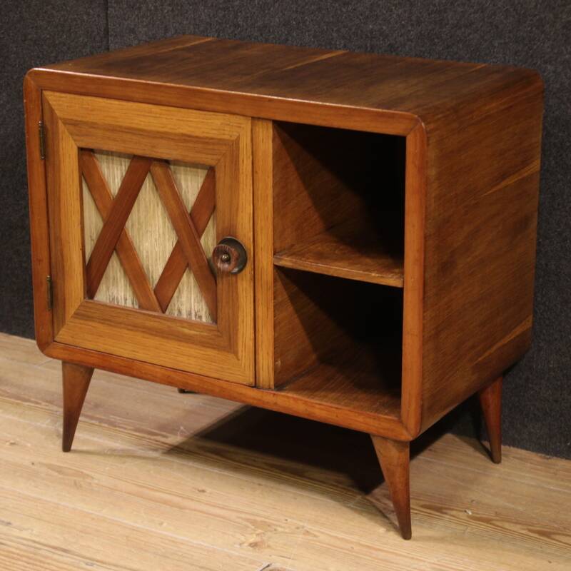 20th century Italian bedside table in the Gio Ponti style