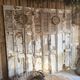 Set of old wooden shutters