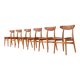 Chaises de salle à manger Hans Wegner Sawbuck CH30 Carl Hansen & Son Danemark 1952