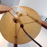 1960s Rocket floor lamp in teak and fiberglass