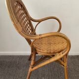 Rattan armchair from the 70s