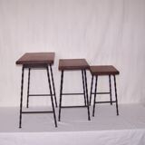 3 tables gigognes - 50s
