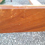 Louis XVI style bed in oak 2 people