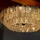 Kinkeldey chandelier 3 levels crystals Germany 1970
