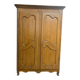Old wardrobe, painted faux wood 19th century