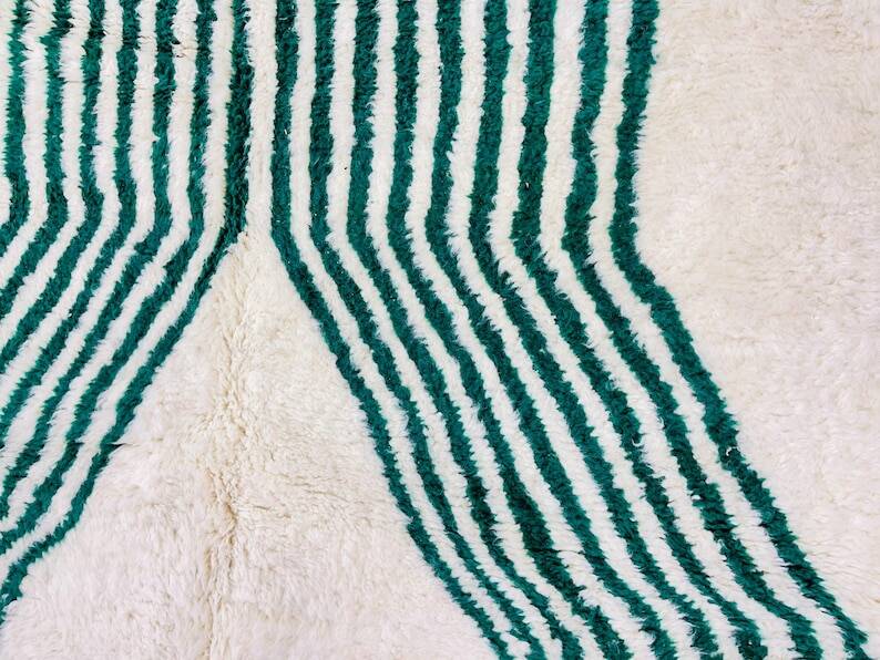 Berber rug available in pink, blue, and green, 200cm x 300cm