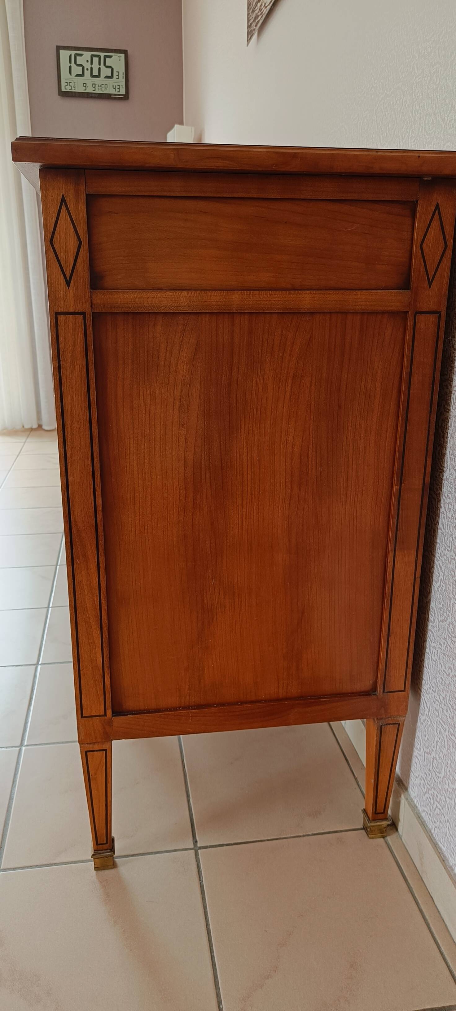 Buffet enfilade style directoire