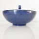 Dark blue ceramic candy box