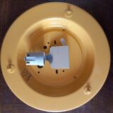 yellow cylindrical ceiling or wall light
