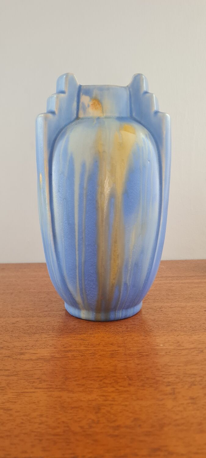 Vase art déco céramique de thulin