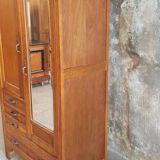 Art-deco style glazed cabinet