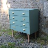 Commode vintage scandinave