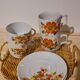 Duo of Italian porcelain mugs