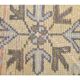 1970s Vintage Turkish Hand-Knotted Floral Runner 84x358