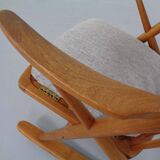Teak Rocking Chair by Frank Reenskaug for Bramin, Denmark, 1960s