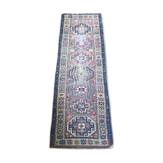 Old long carpet oushak patterns Kilim 267x95cm
