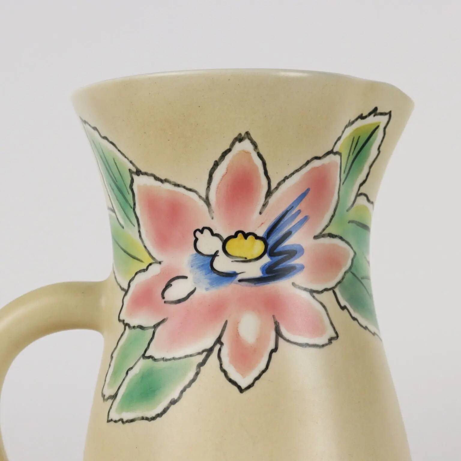Ceramic pitcher Lenci - Italy 20th century