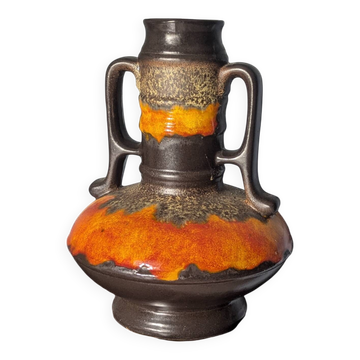 Vintage fat lava vase West Germany - Walter Gerhards 250/35
