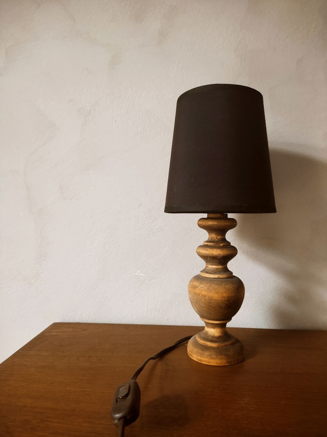 Wooden lamp