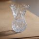 Small cut glass vase "Almond"