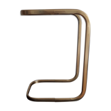 End table gold metal