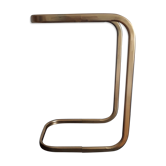 End table gold metal