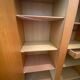 Armoire vintage bois/rotin années 50/60