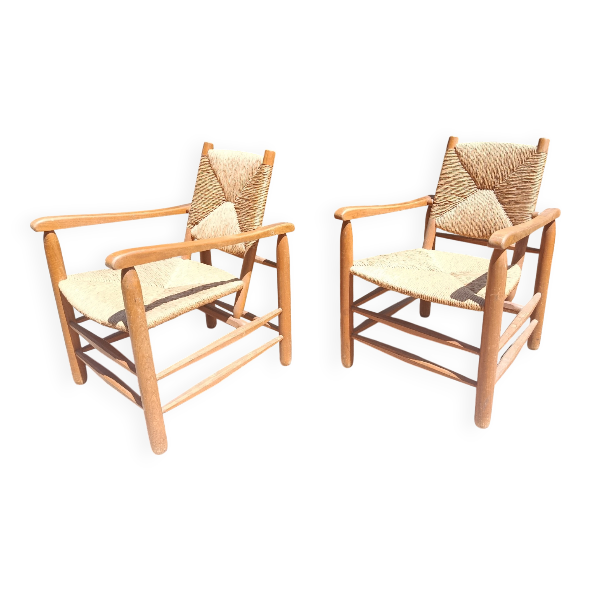 Armchairs no21 Charlotte Perriand