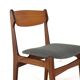 Very nice and solid set of 4 vintage teak chairs - Findahl.