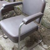 Pair of Roneo armchairs