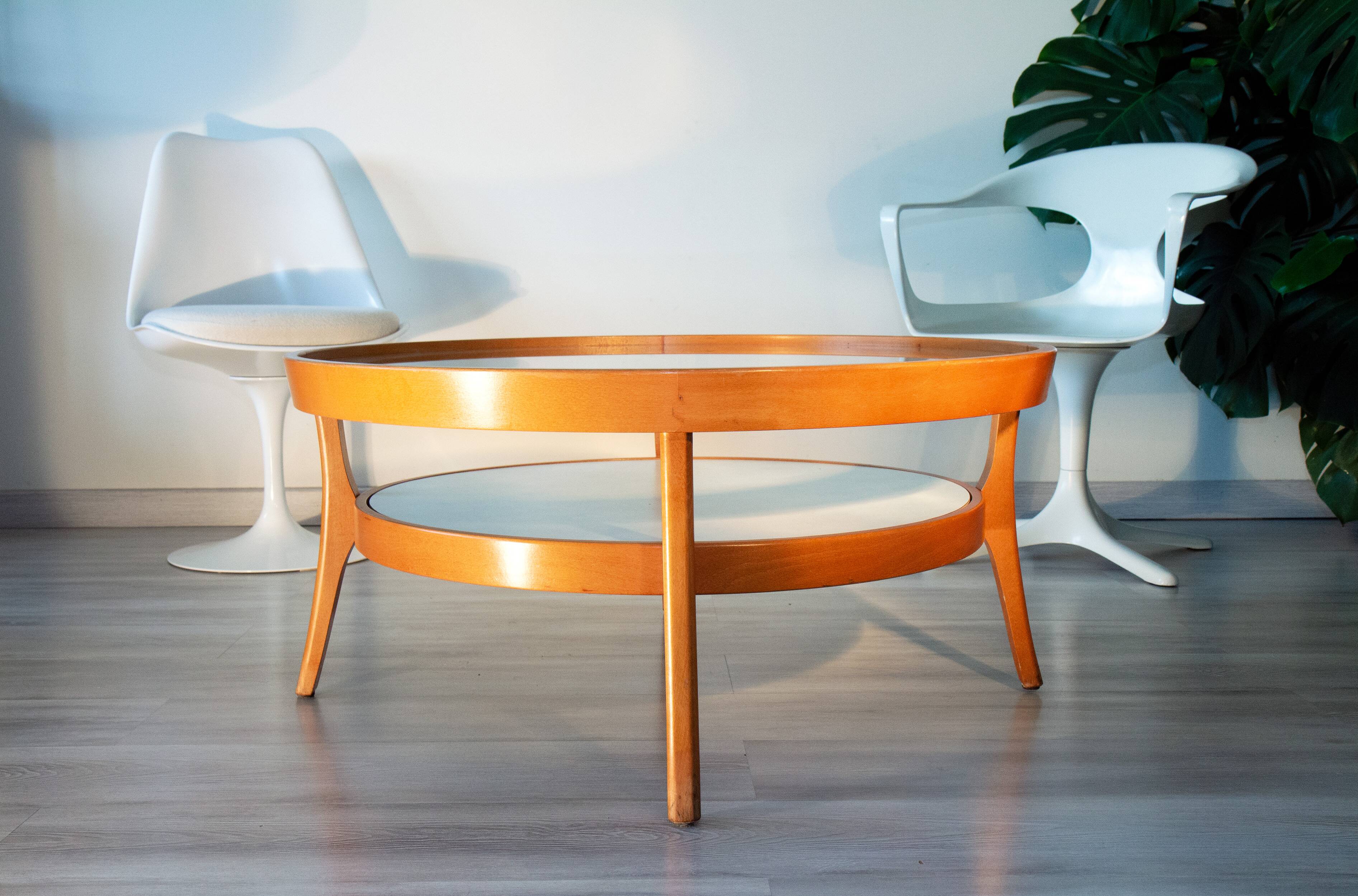 Baumann coffee table designed by Pagnon Pelhaître, 1990