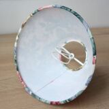 Pink flower lampshade, country-style lampshade.