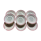 Assiettes plates Gien