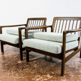 Pair of B-7522 armchairs by Zenon Bączyk 1960s
