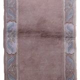 Tapis Vintage Khaden Tibétain en Laine (71cm x 141cm), Années 1970