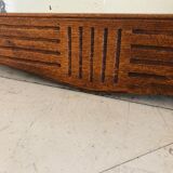 Art deco wooden mirror 75x53cm